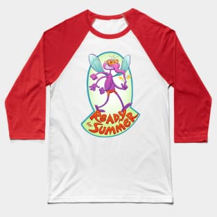 Mischievous mosquito getting ready to bite everyone in summer Baseball T-Shirt